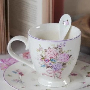 Tazza in porcellana Flora 400 ml Isabelle Rose